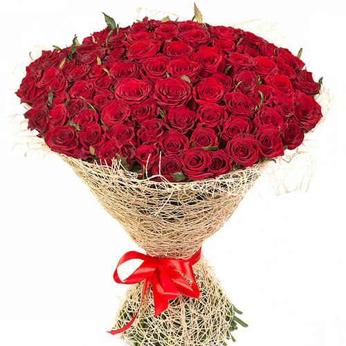 фото товара 101 червона троянда | «Букетик Львів»