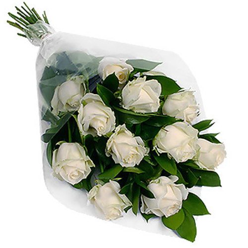 Фото товара 11 білих троянд у Львові