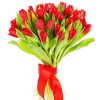 Фото товара 25 червоних тюльпанів у Львові