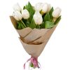 Фото товара 11 білих тюльпанів у Львові