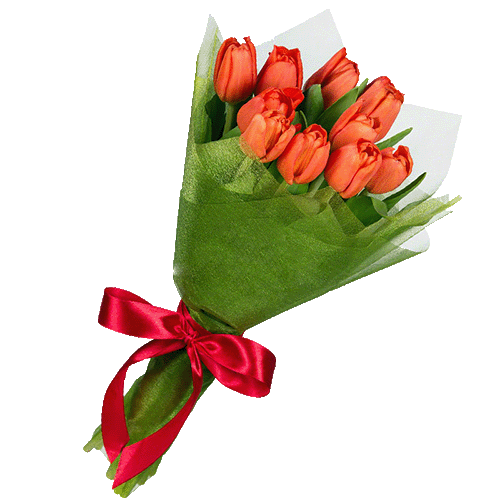 Фото товара 11 красных тюльпанов у Львові