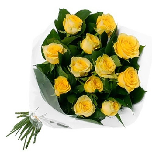 Фото товара 11 желтых роз у Львові