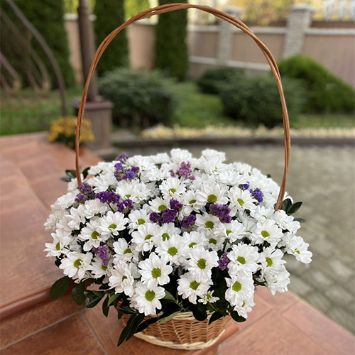 Фото товара Корзина «Поляна воспоминаний» у Львові