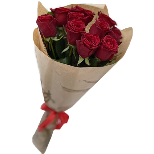 Фото товара Букет червоних троянд 11 шт у Львові